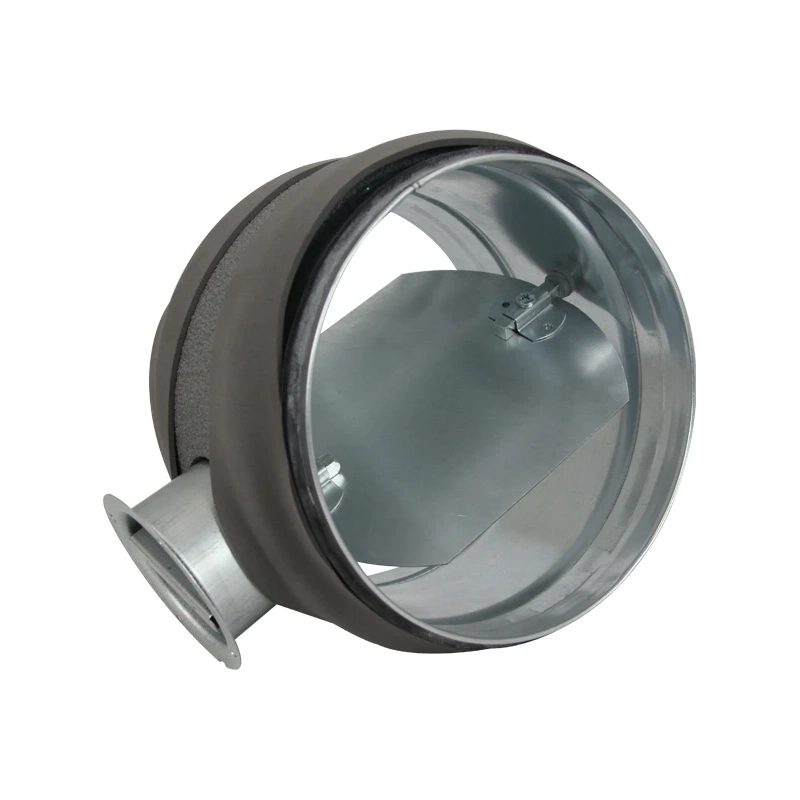 Thermoduct 9 mm handbediende regelklep diameter 400 mm geïsoleerd