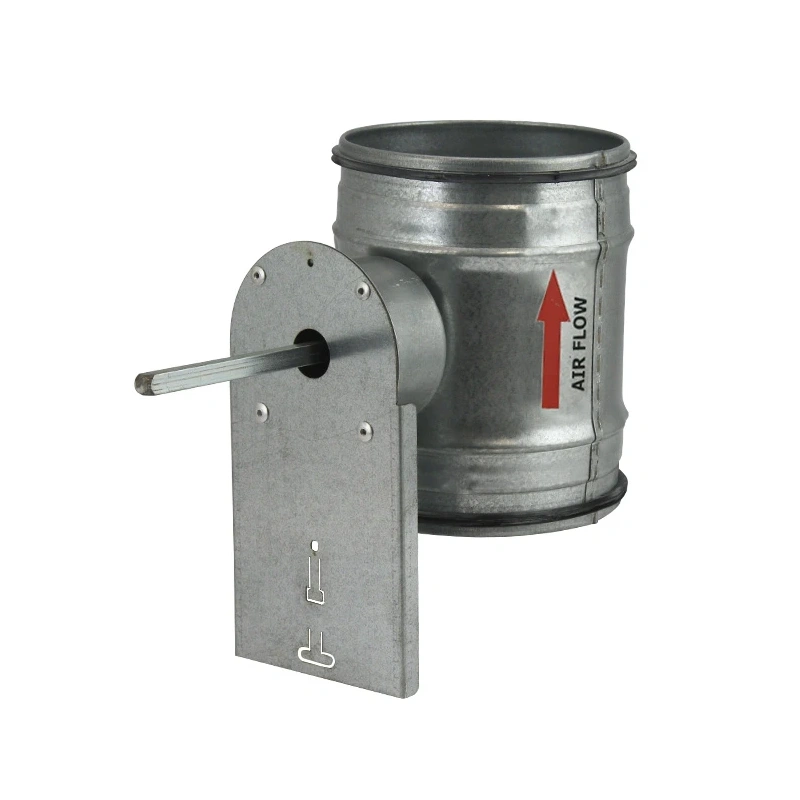 Motorbediende regelklep Ø 250mm voor spirobuis