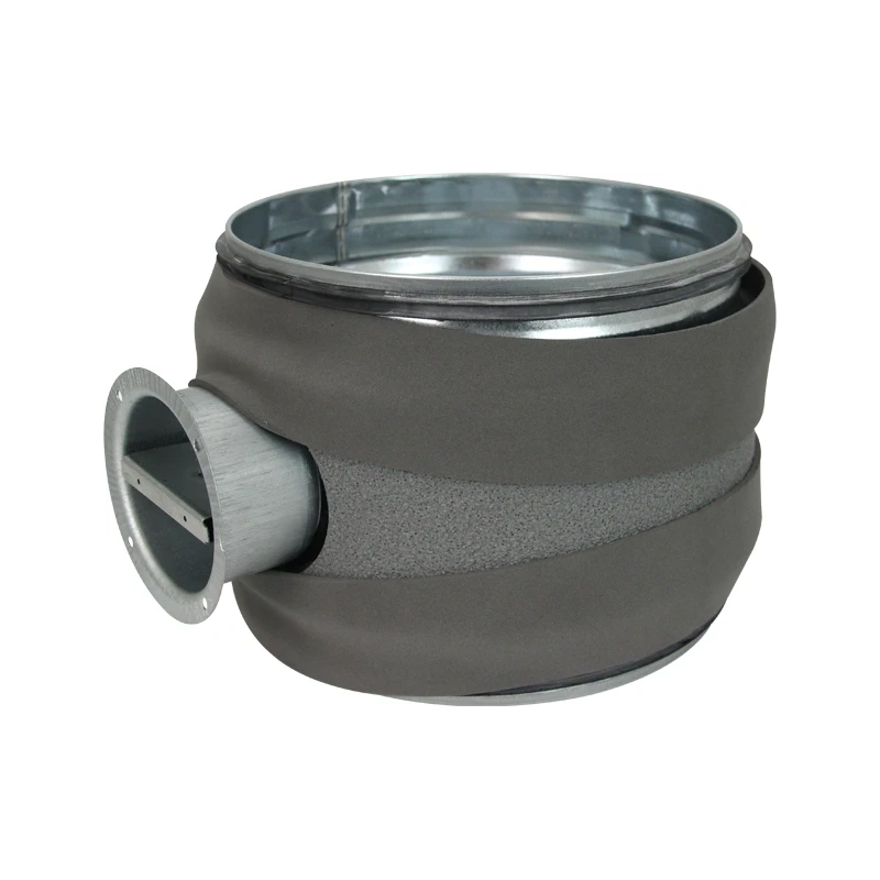 Thermoduct 9 mm handbediende regelklep diameter 315 mm geïsoleerd