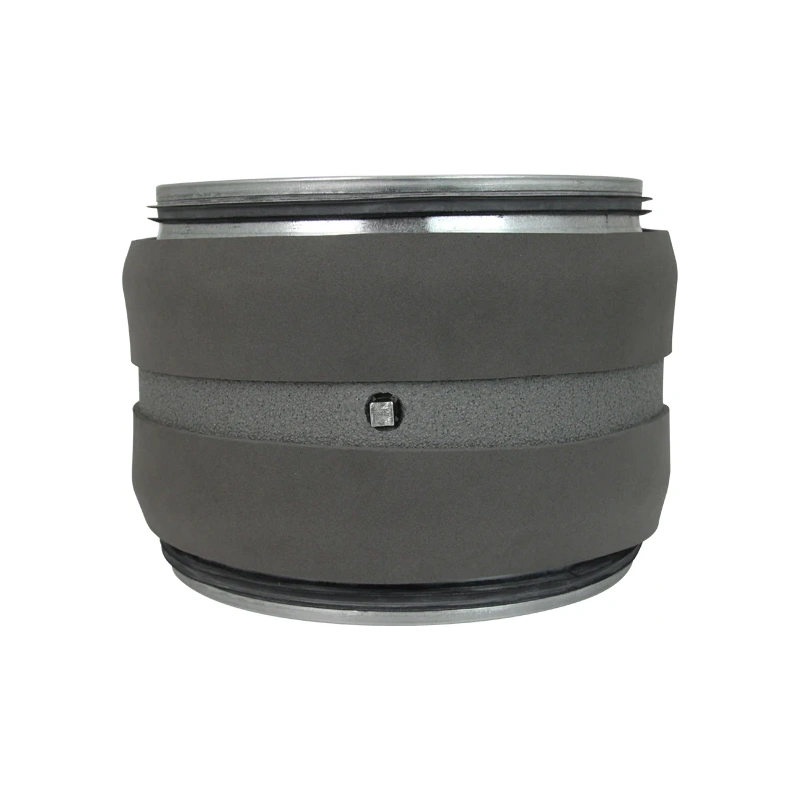 Thermoduct 9 mm handbediende regelklep diameter 125 mm geïsoleerd