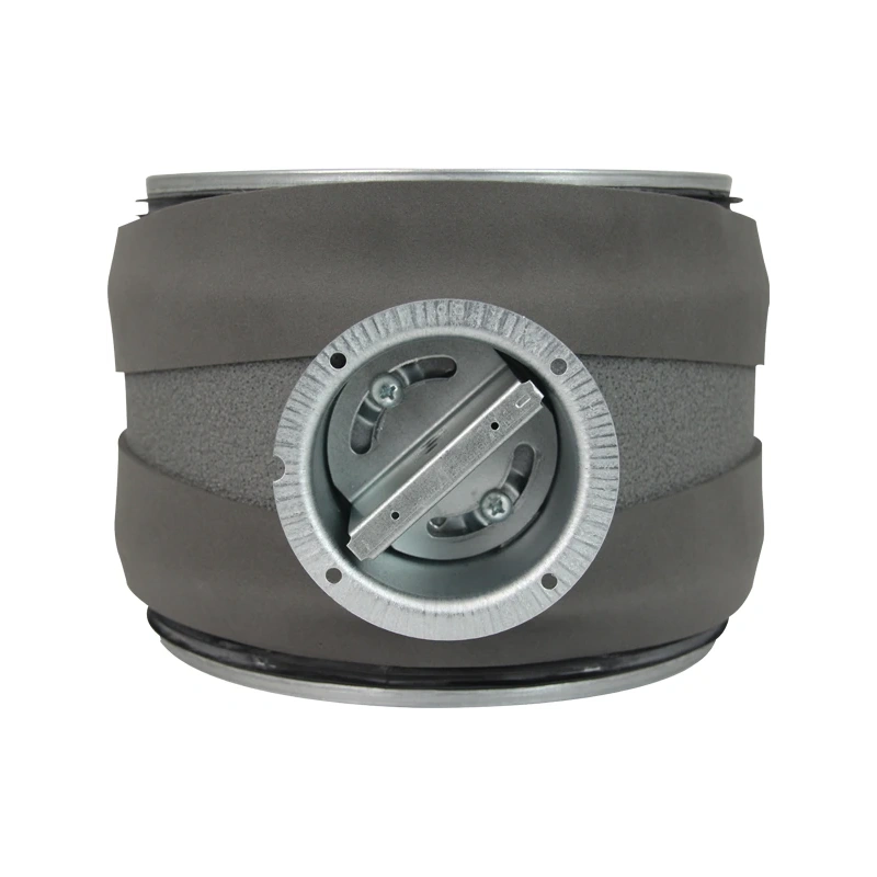 Thermoduct 9 mm handbediende regelklep diameter 315 mm geïsoleerd