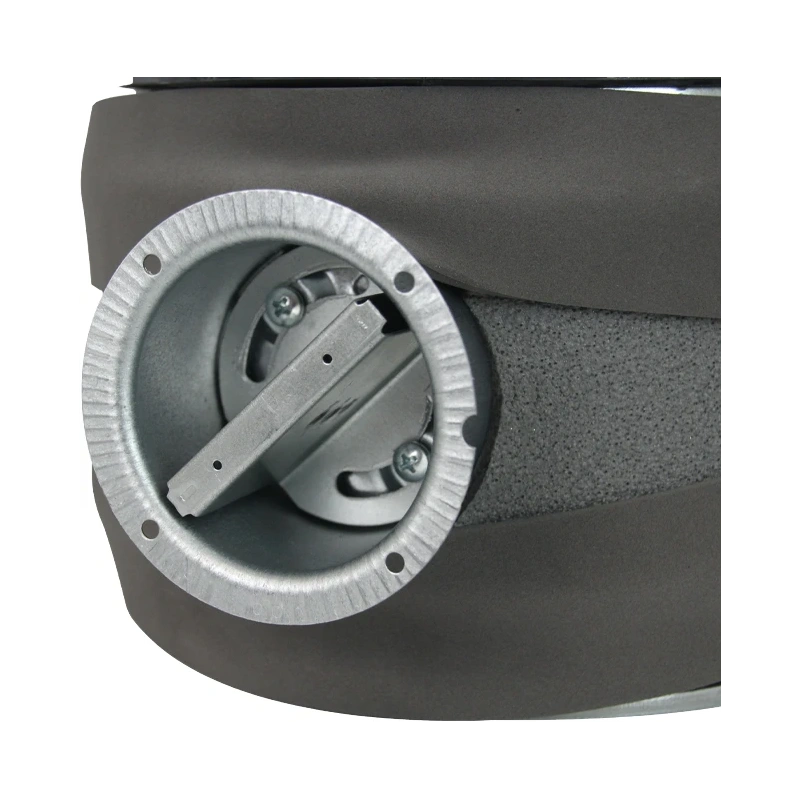 Thermoduct 9 mm handbediende regelklep diameter 180 mm geïsoleerd